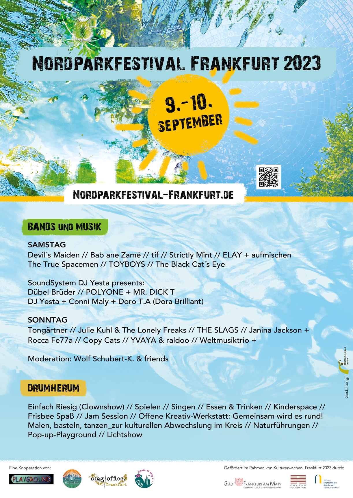 Nordparkfestival 2023 // Frankfurt am Main Bonames // 9.-10. September